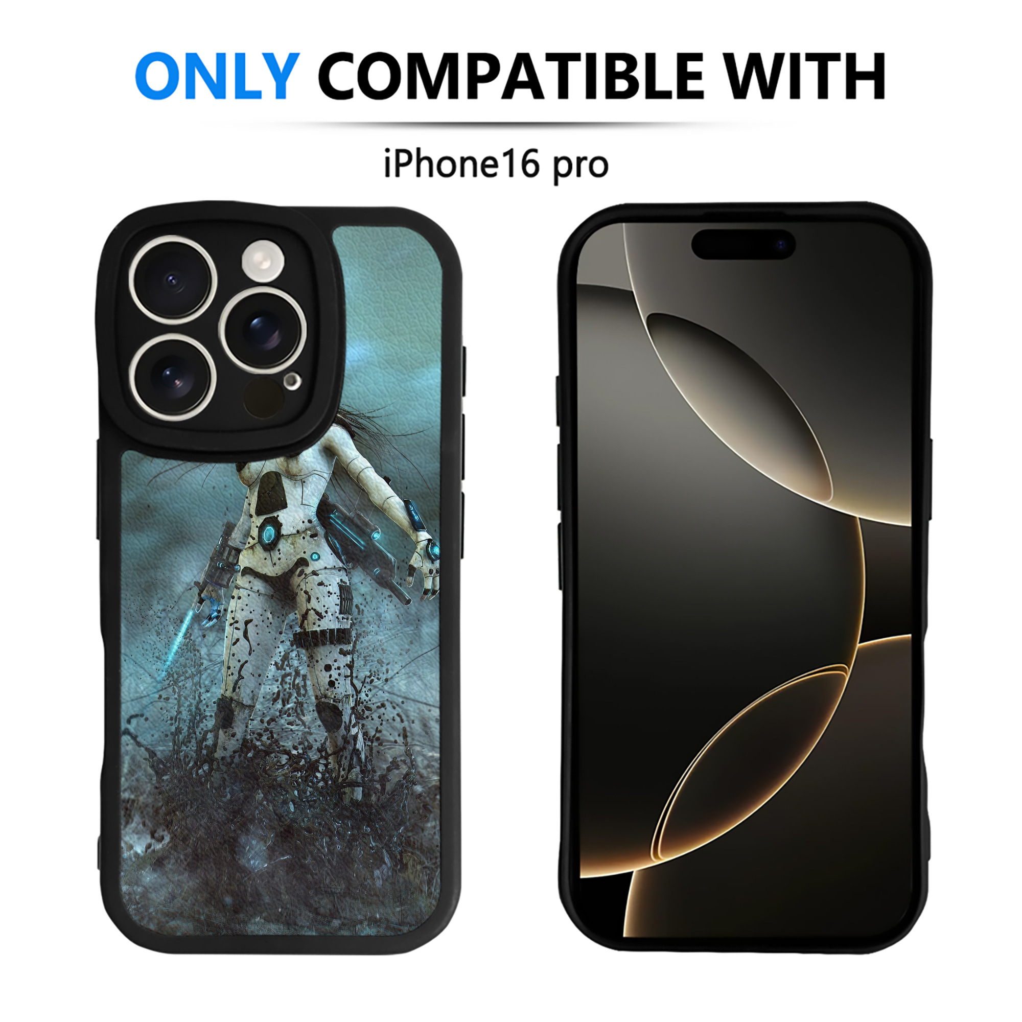 （画像用） スター・ウォーズ Star Wars 【iPhone 16シリーズ対応】シリコンスマホケース（レザー調） 材質：シリコン